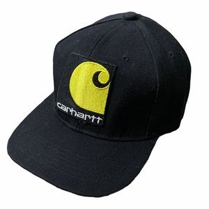 Carhartt Logo Baseball Cap Hat Black Unisex OS